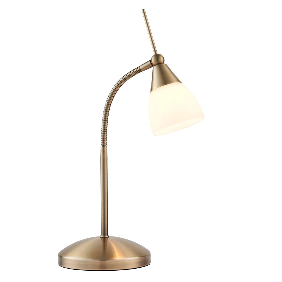 40cm Touch Desk Table Lamp Antique Brass - Image 13