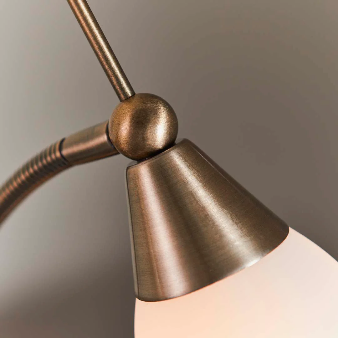 40cm Touch Desk Table Lamp Antique Brass - Image 8
