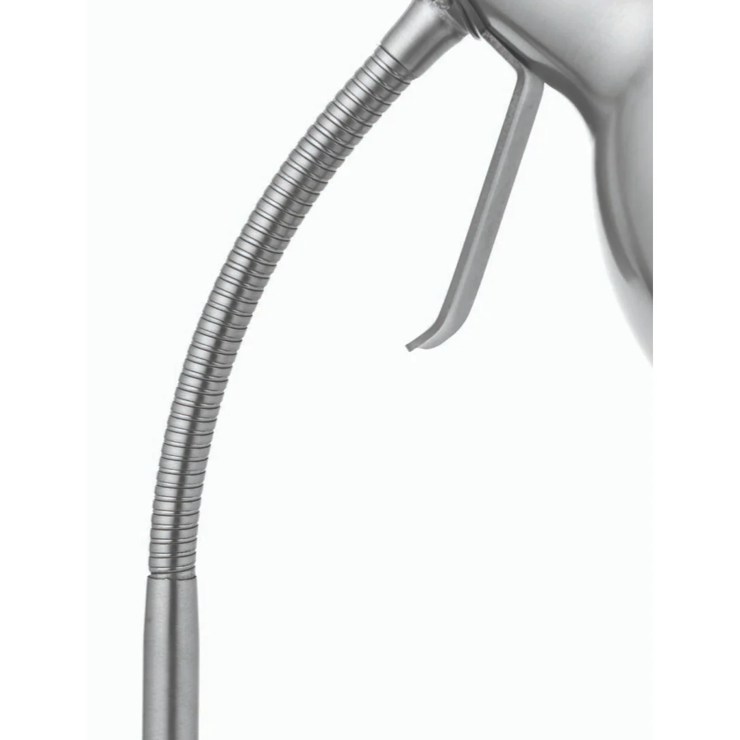 Amalfi 47cm USB Desk Lamp Satin Nickel - Image 7