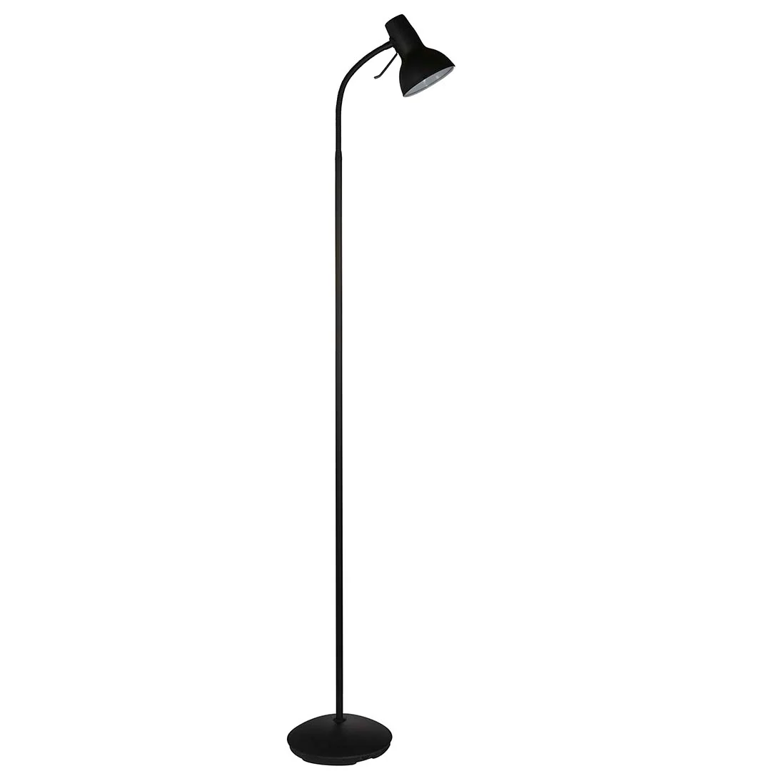 Amalfi Matt Black Task Floor Lamp - Image 10