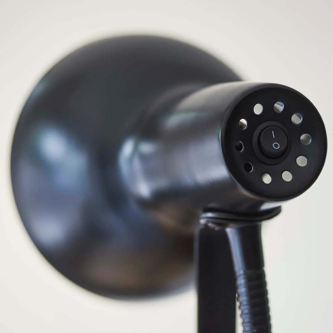 Amalfi Matt Black Task Floor Lamp - Image 8