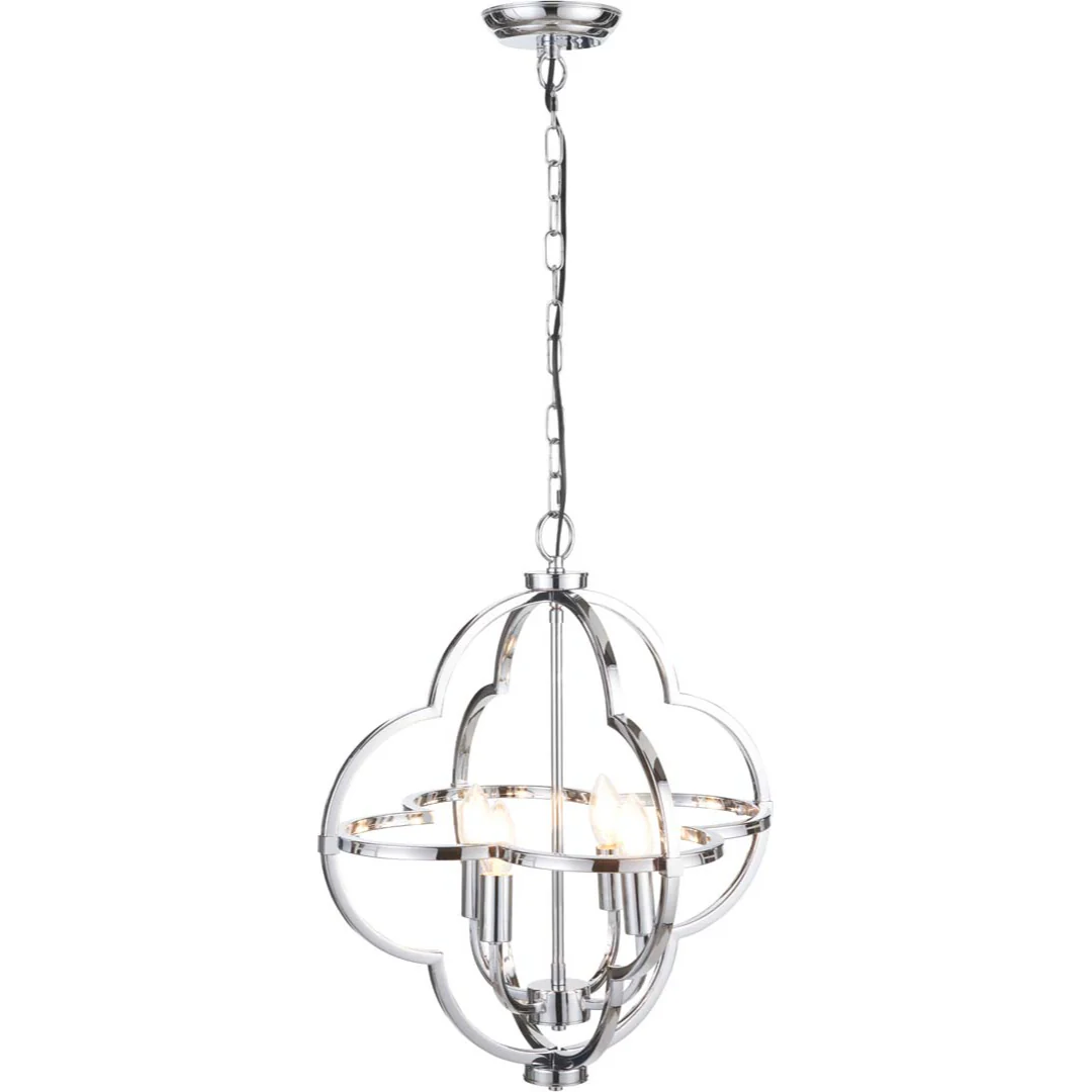 Amine Satin Nickel Pendant - Image 3