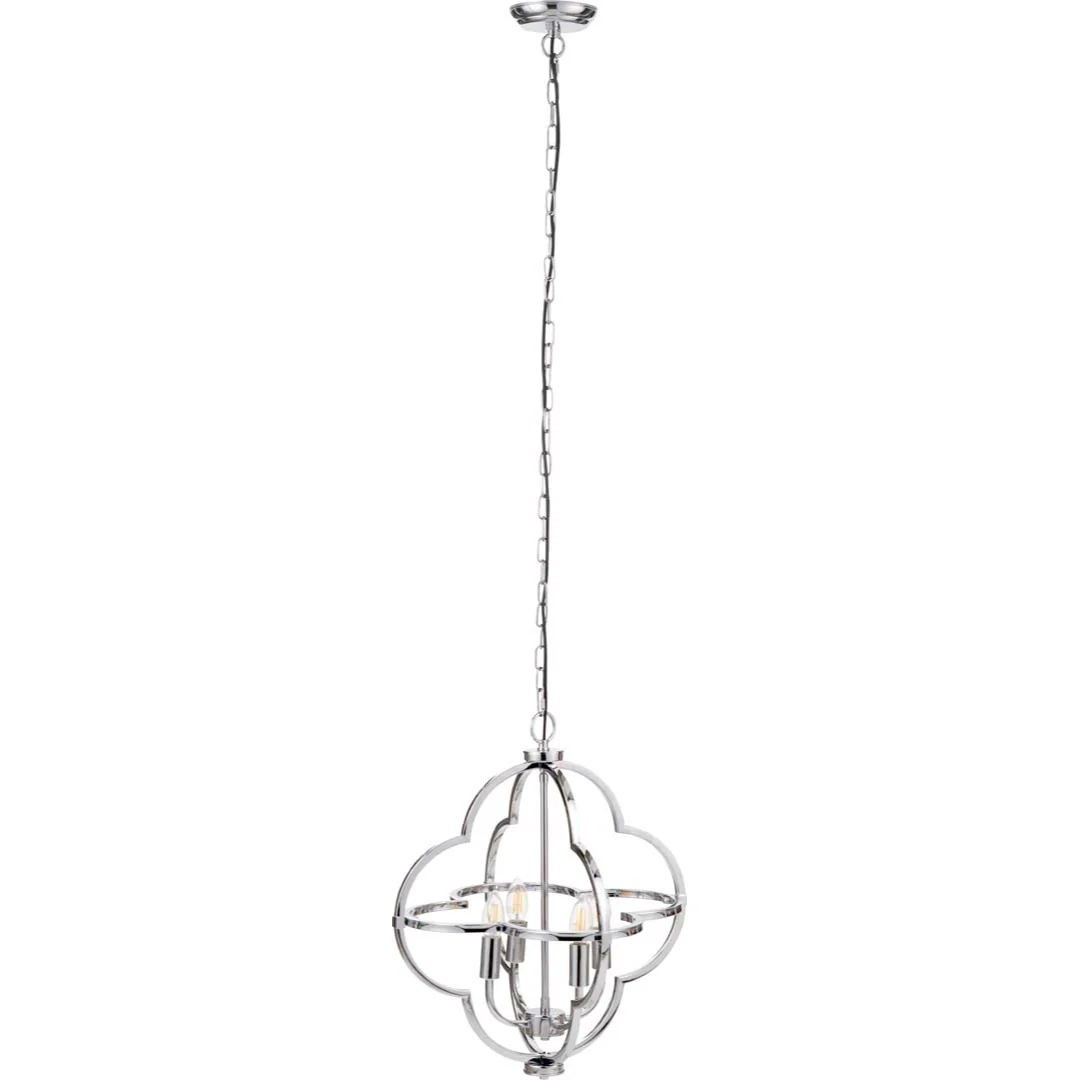 Amine Satin Nickel Pendant - Image 4