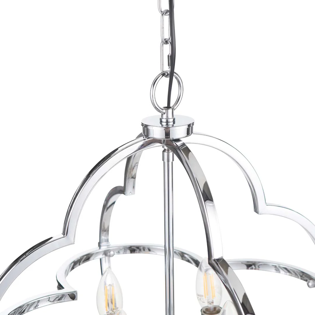 Amine Satin Nickel Pendant - Image 5