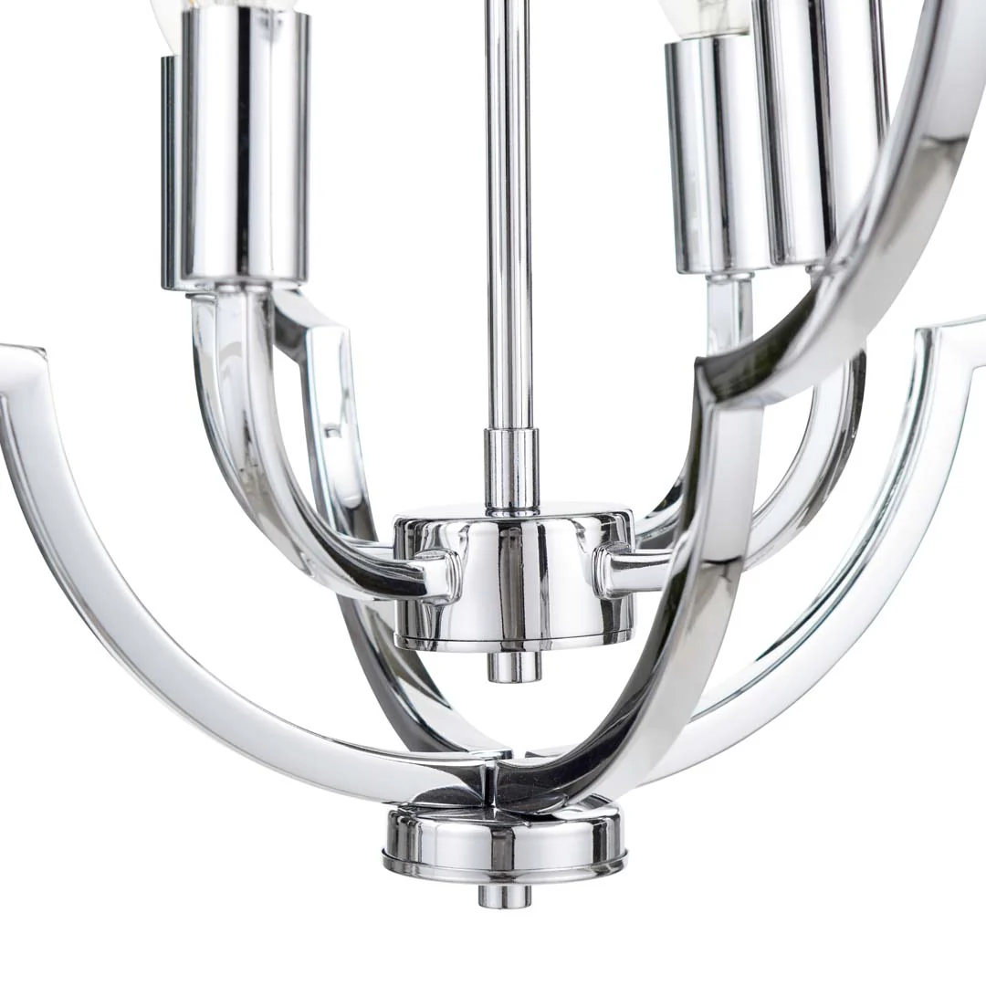 Amine Satin Nickel Pendant - Image 7