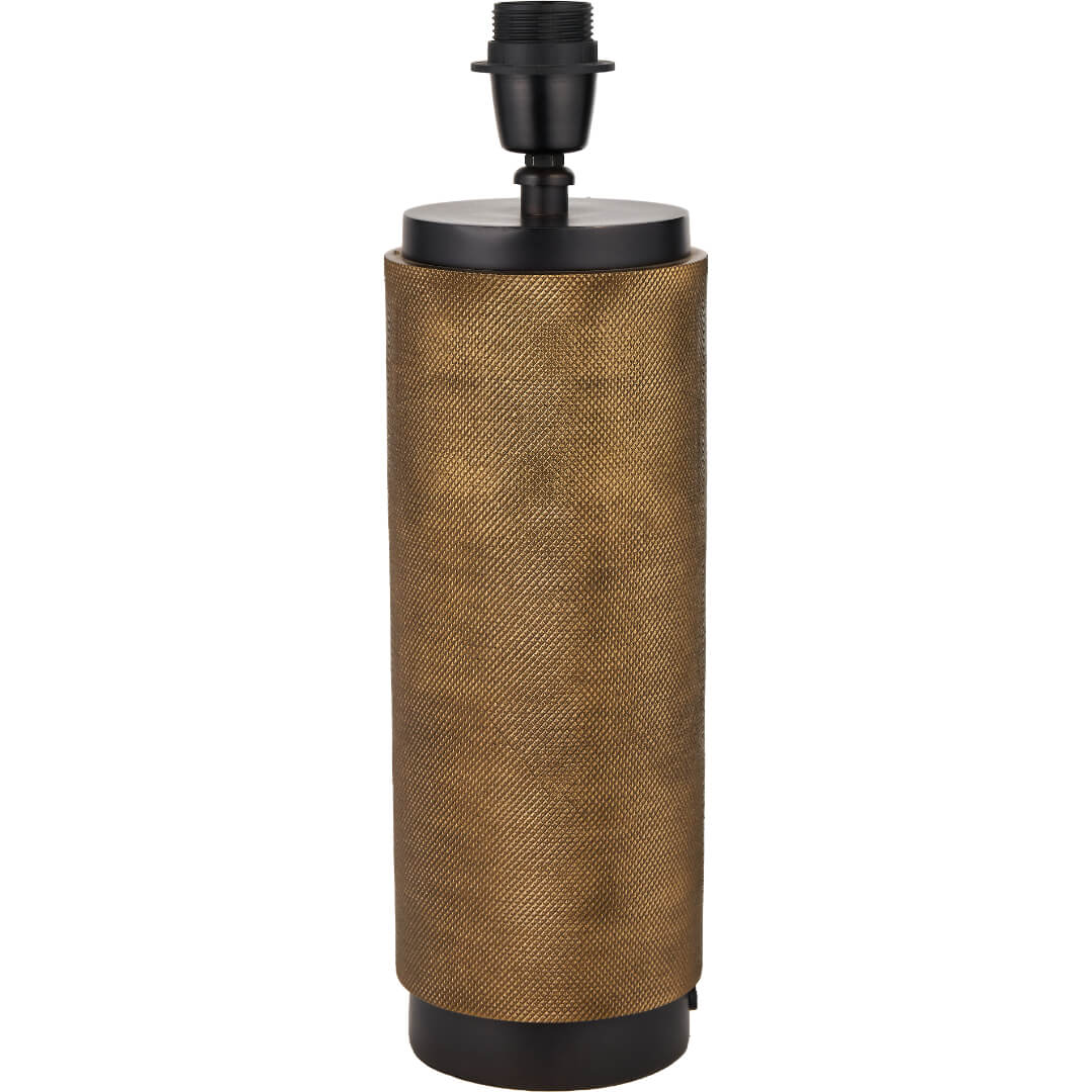 Aurelio Antique Brass & Ivory Table Lamp - Image 4