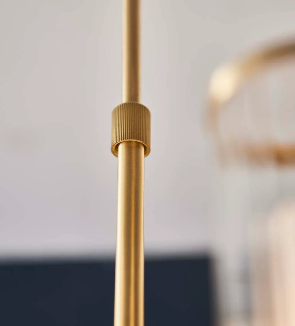 Botero 12 Light Satin Brass Ceiling Light - Image 8