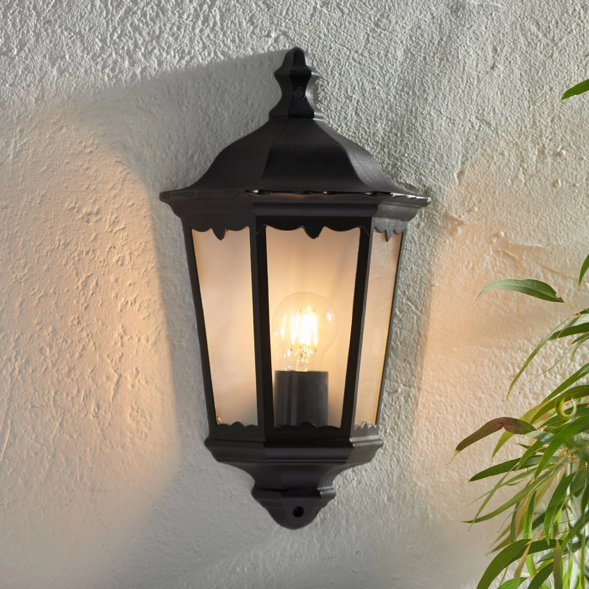 Burford Outdoor Coach Lantern Wall Light - Image 4