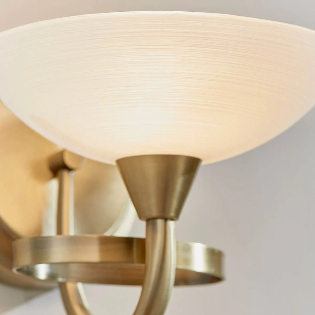 Cagney Antique Brass Wall Light - Image 7