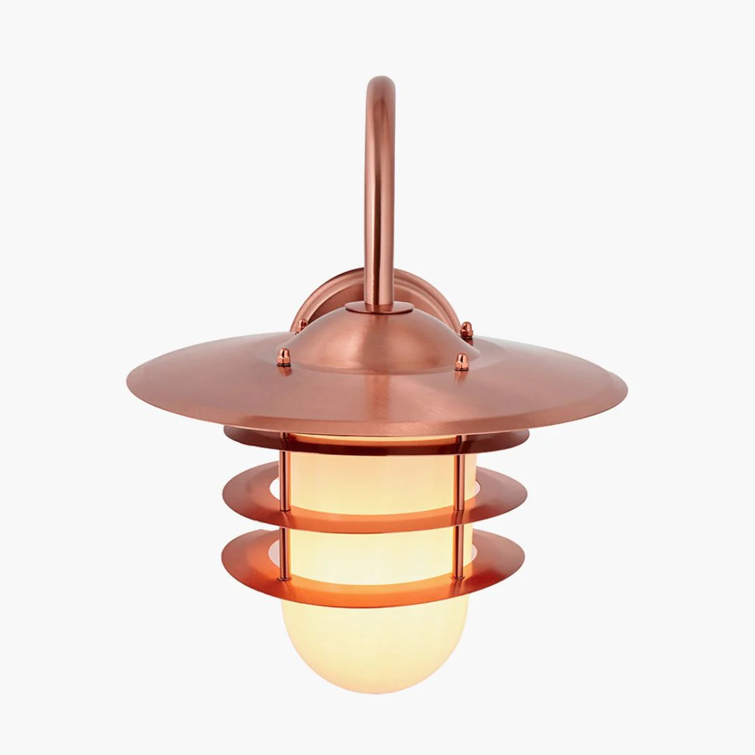 Centauri IP44 Outdoor Wall Light Copper - Image 3