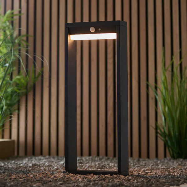 Dannah Black IP44 LED Outdoor Post Small - Image 3