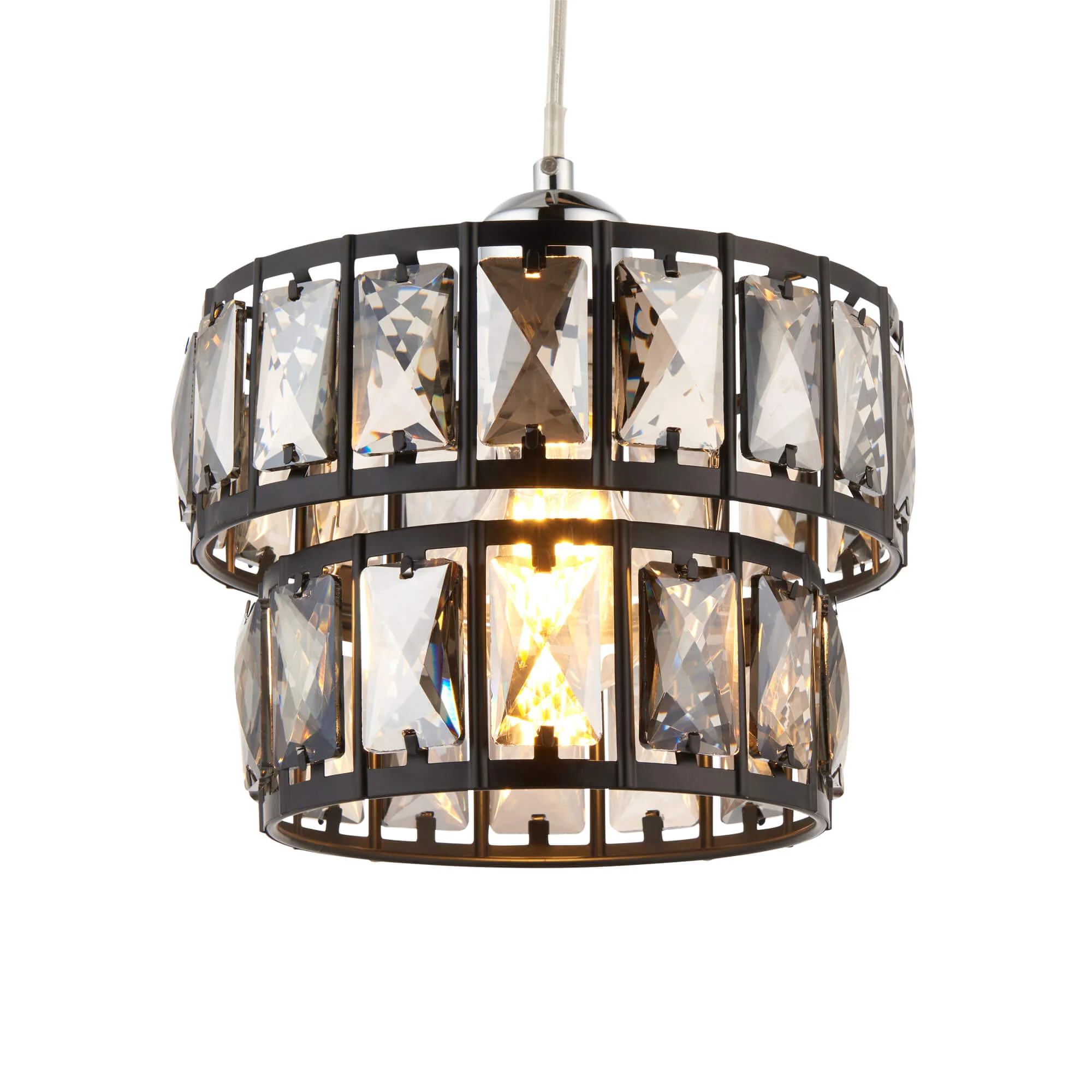 Darla Black Ceiling Pendant Shade - Image 3