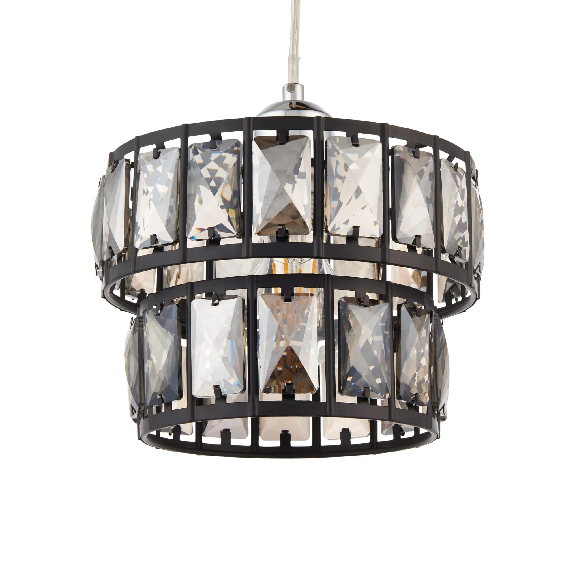 Darla Black Ceiling Pendant Shade - Image 4