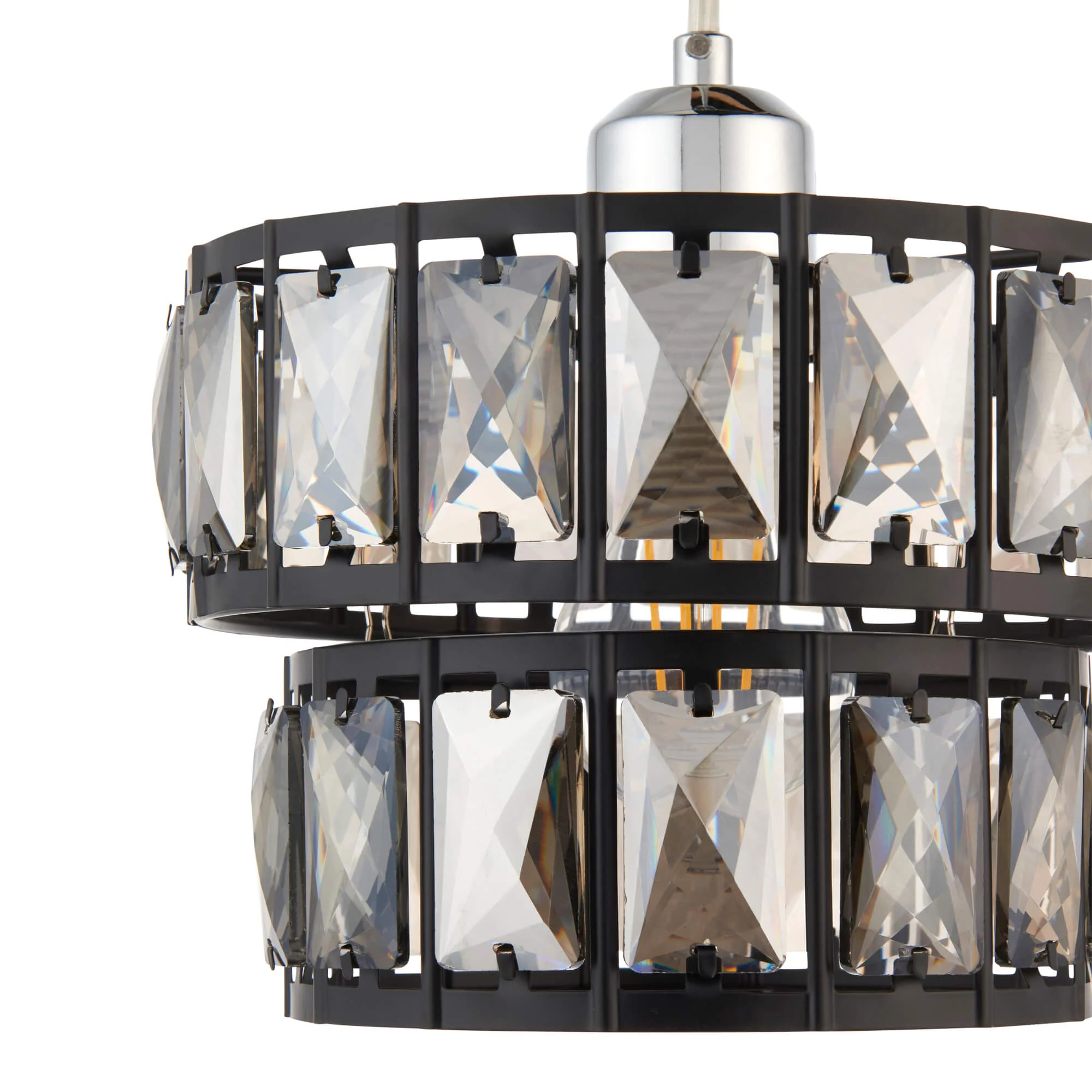 Darla Black Ceiling Pendant Shade - Image 8