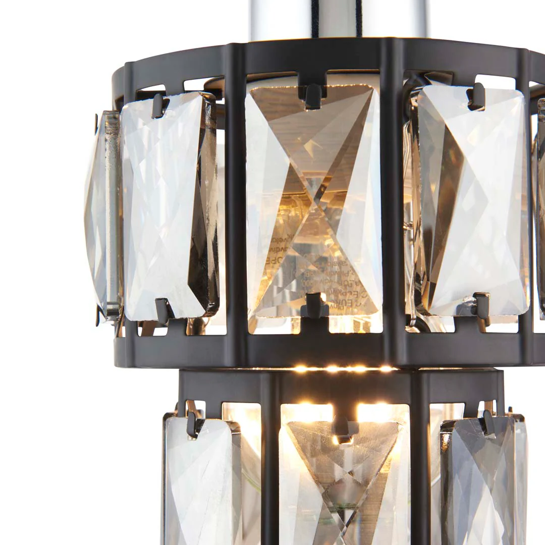 Darla Small Black Ceiling Light Pendant - Image 6