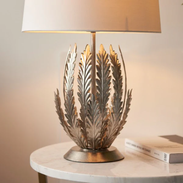 Delphine Silver Table Lamp - Image 4