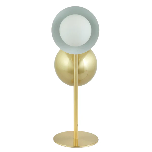Estellle 2-Light Brushed Brass Table Lamp - Image 4