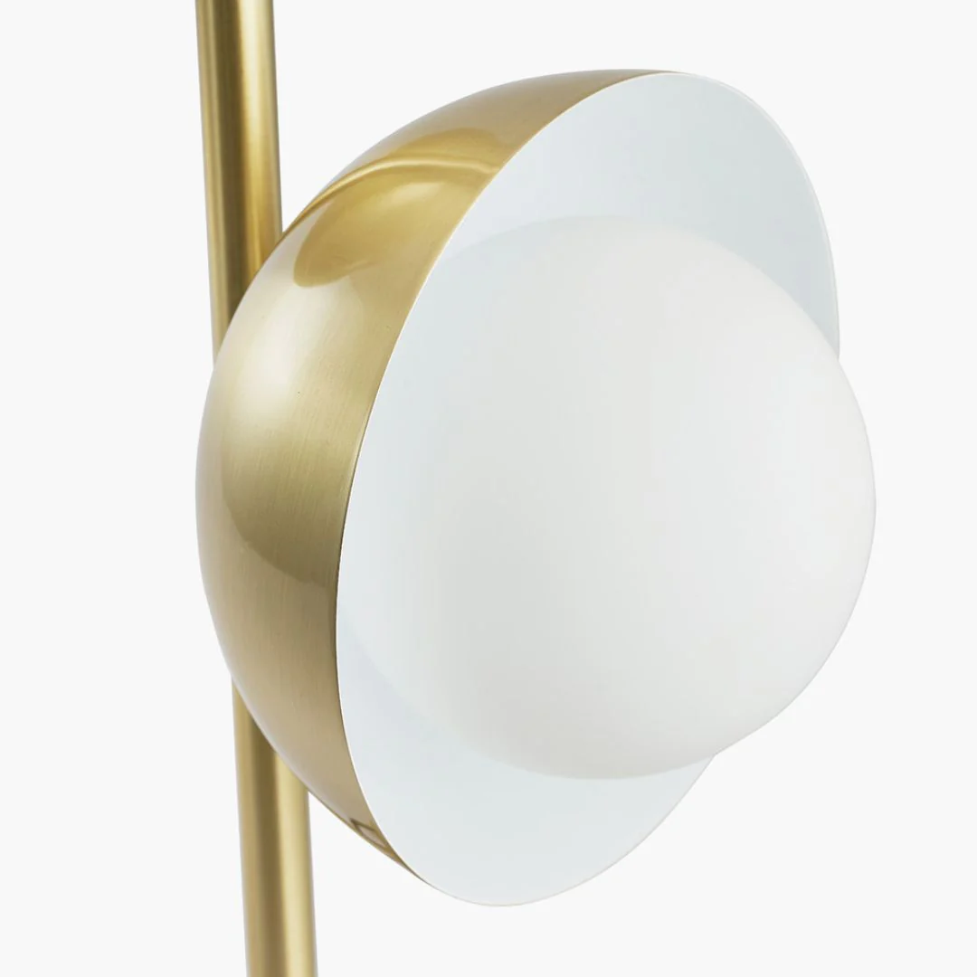 Estellle 2-Light Brushed Brass Table Lamp - Image 5