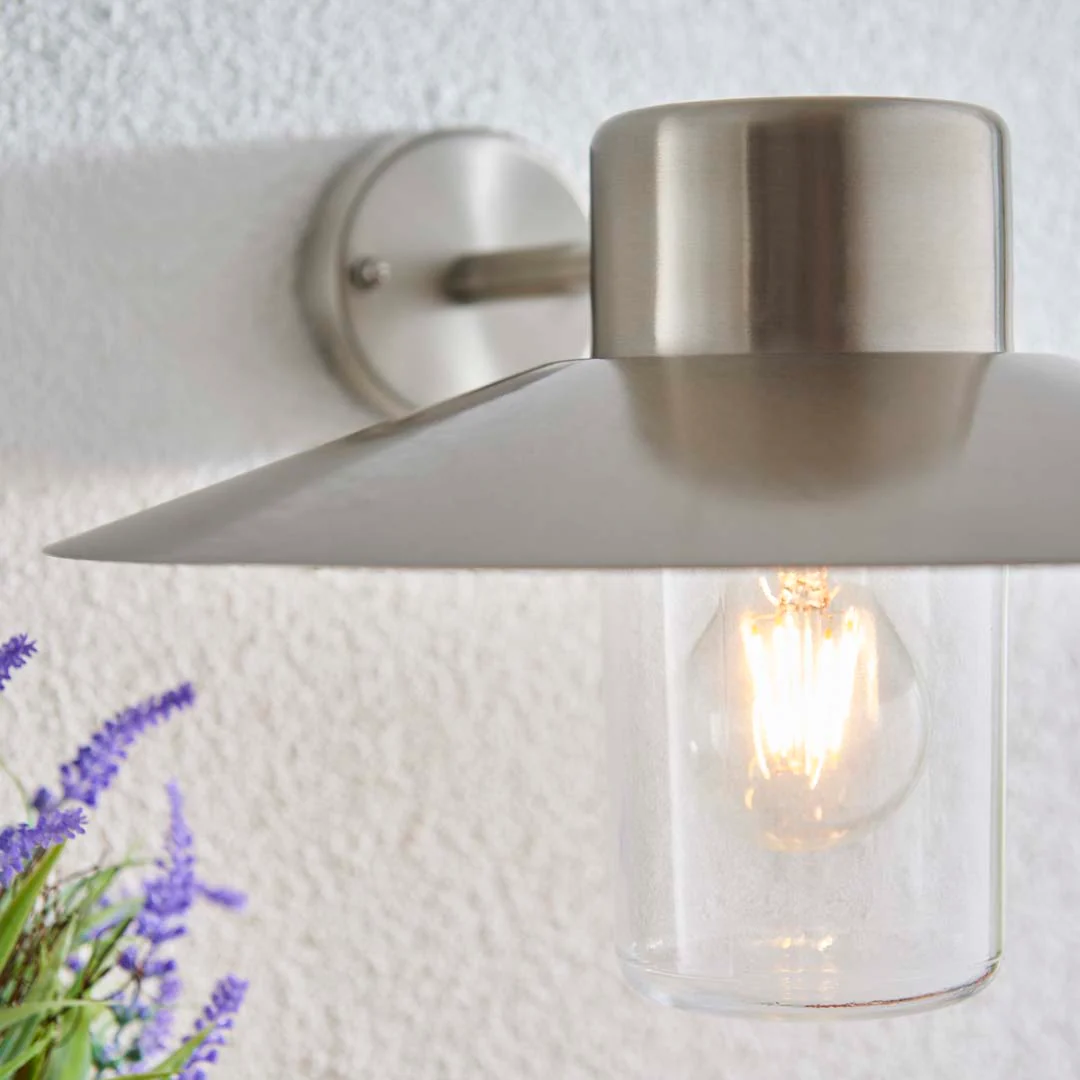 Fenwick Stainless Steel IP44 Outdoor Wall Light - Image 4