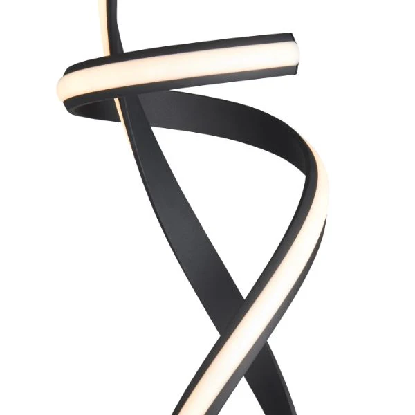 Fraser Matt Black LED Floor Lamp - Image 3