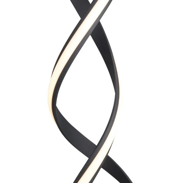 Fraser Matt Black LED Floor Lamp - Image 4