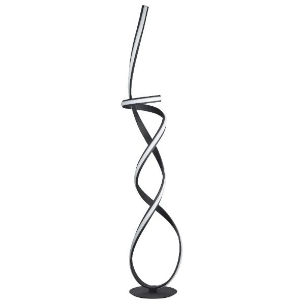 Fraser Matt Black LED Floor Lamp - Image 6