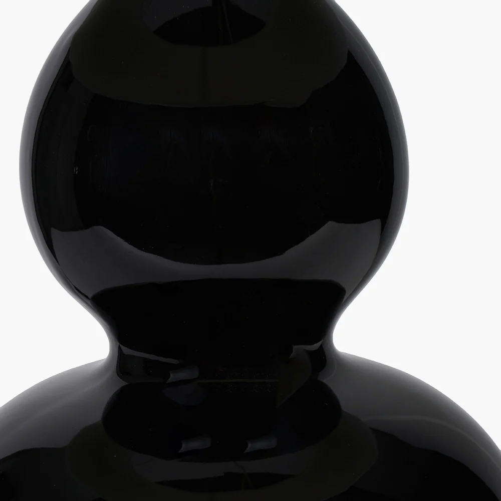 Gatsby Black and Gold Ceramic Table Lamp - Image 5