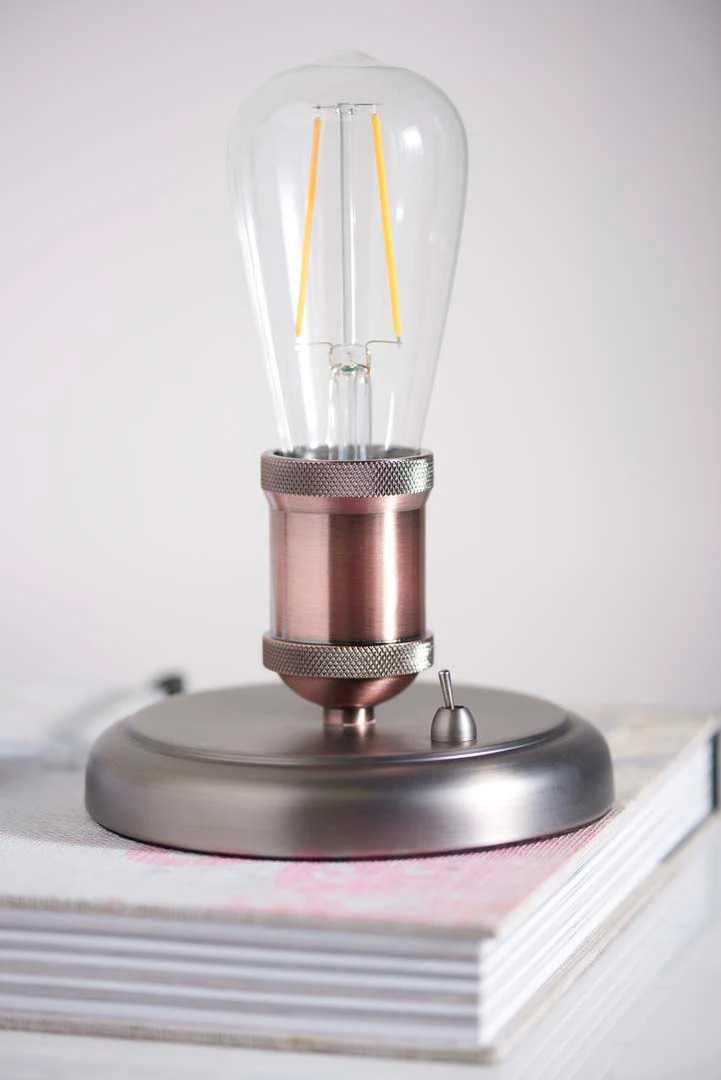 Hal 10cm Copper Table Lamp - Image 3