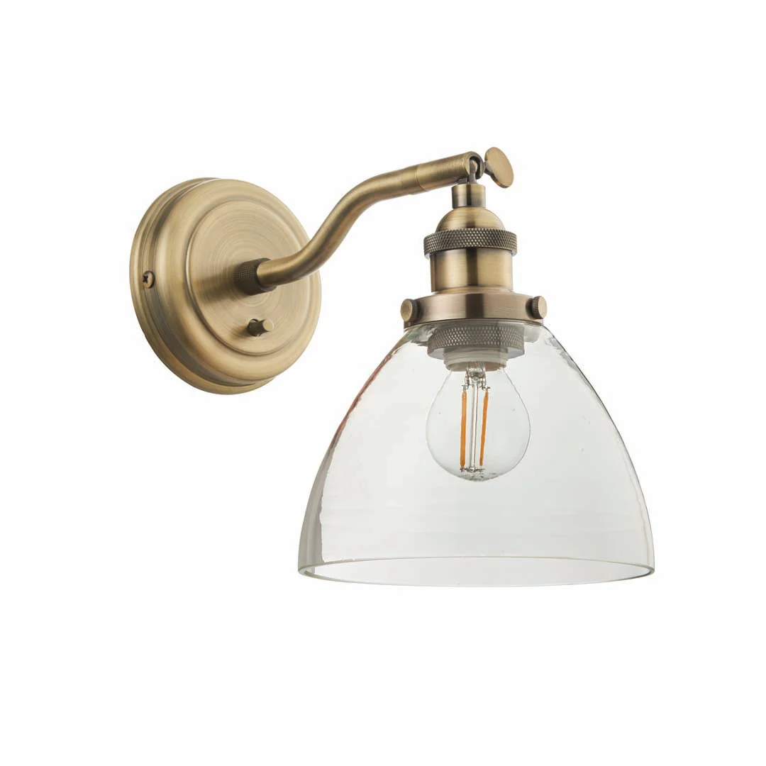 Hansen Wall Light Antique Brass - Image 8