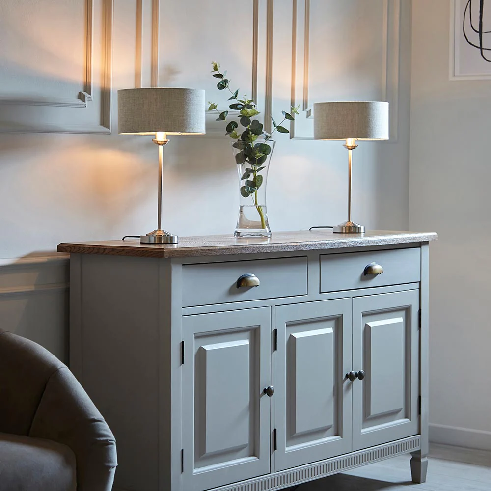 Highclere Silver Table Lamp - Image 3