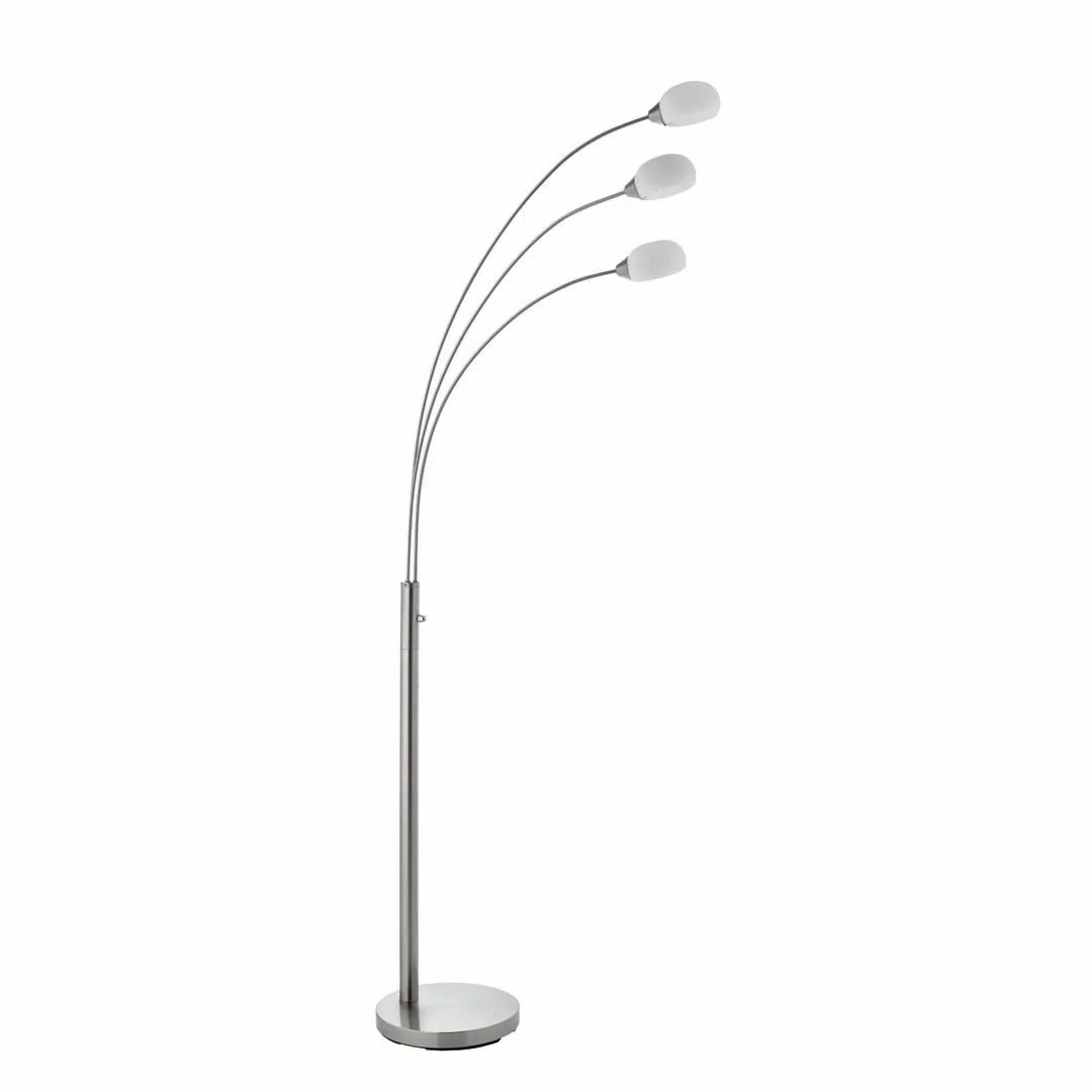 Jaspa 3 Light LED Task Arc Floor Lamp - Image 12