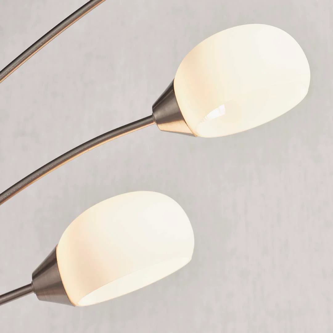 Jaspa 3 Light LED Task Arc Floor Lamp - Image 7