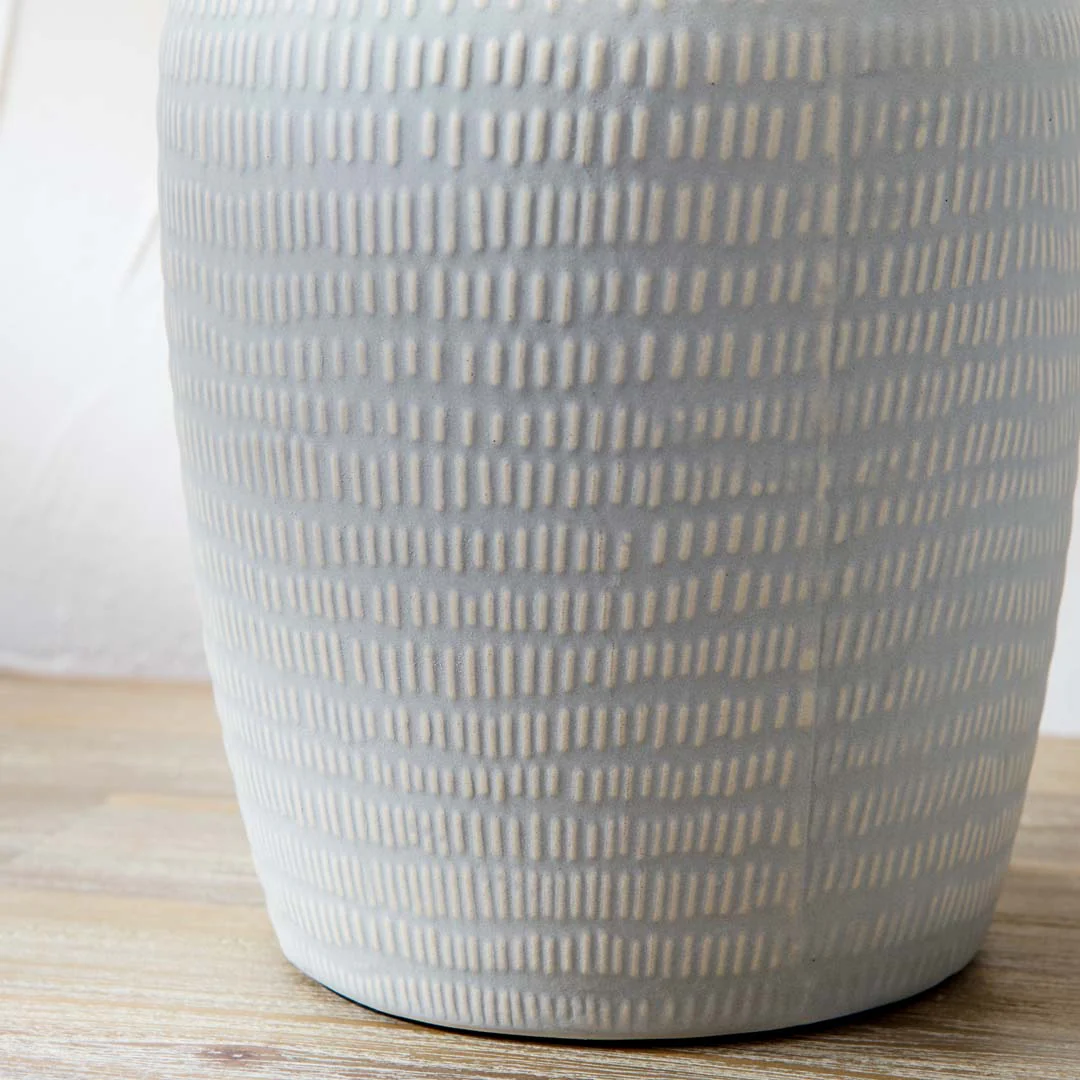 Kai Tall Duck Egg Ceramic Table Lamp - Image 3