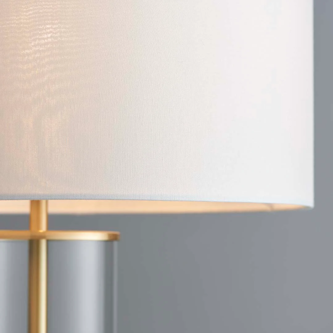 Lessina Gold and Glass Touch Table Lamp - Image 3