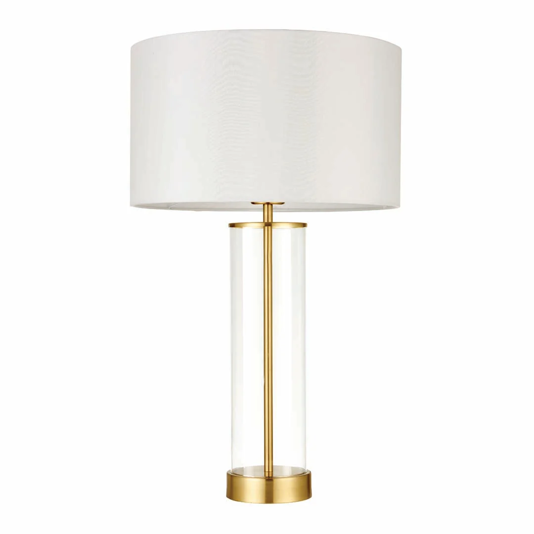 Lessina Gold and Glass Touch Table Lamp - Image 6