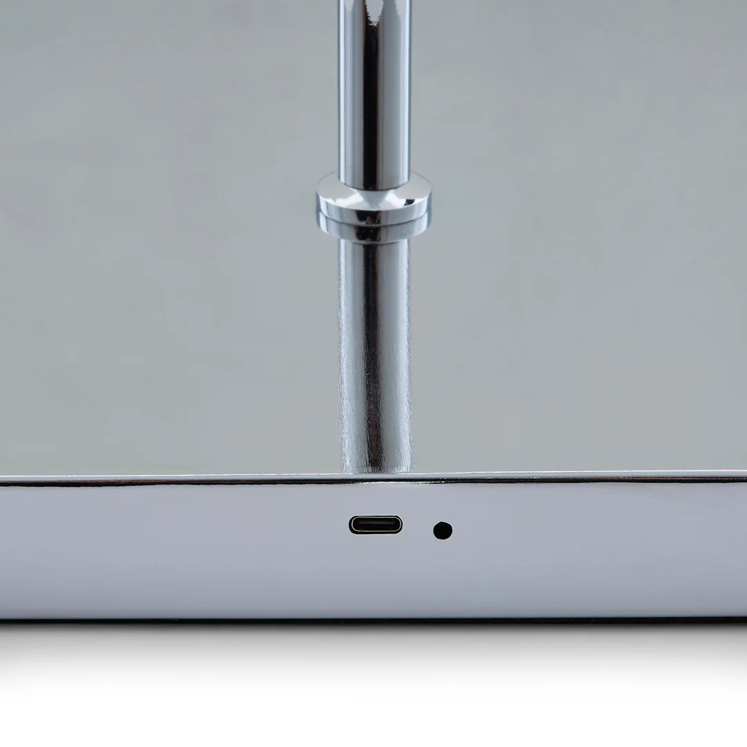 Lustre Polished Chrome LED Rechargeable Floor Lamp - Image 7