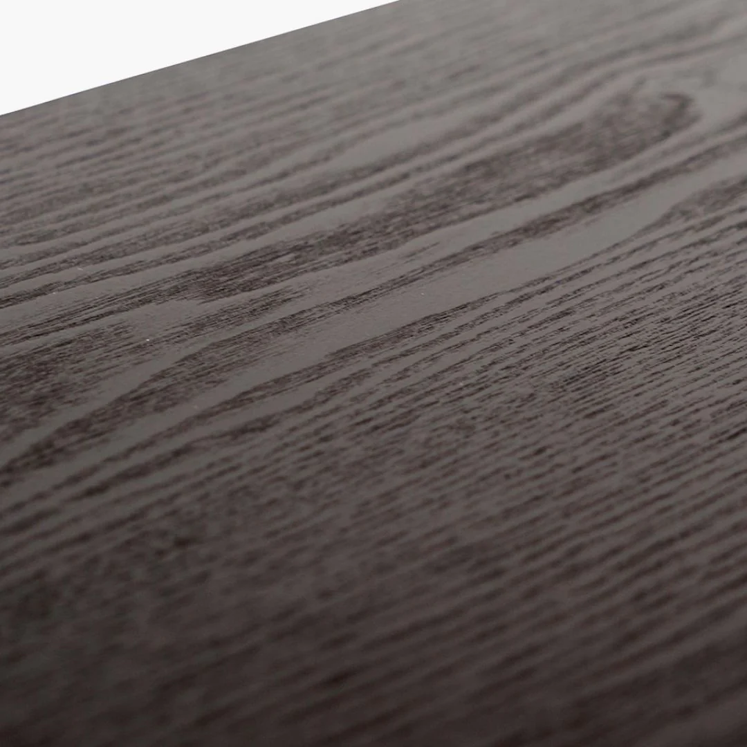 Mashiko Black Ash Veneer Duo Console Tables - Image 9