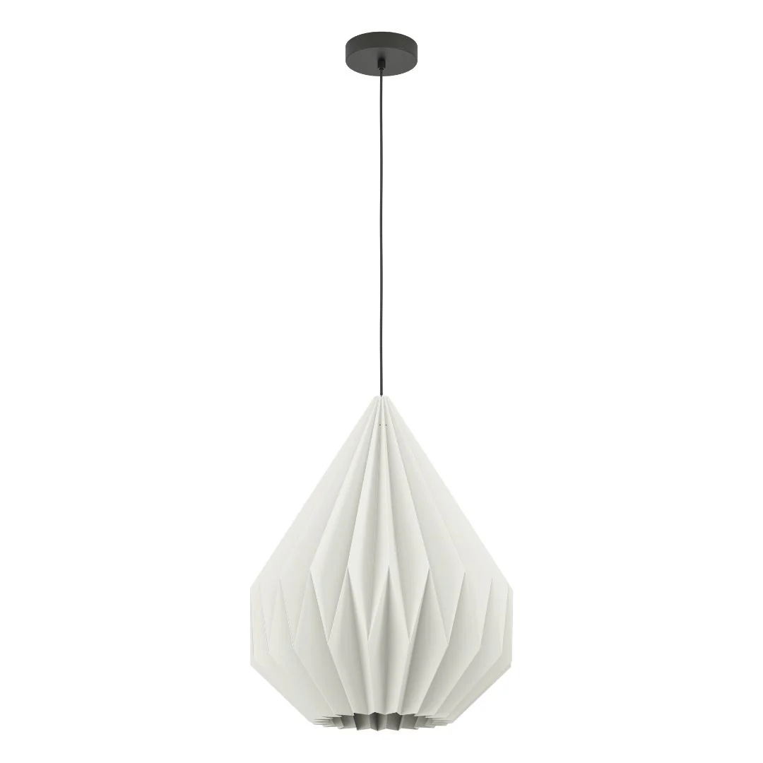 Minting Large White Pendant Ceiling Light - Image 3