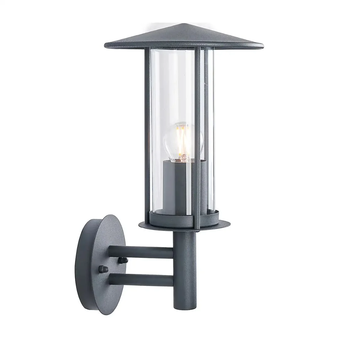 Myosotis PIR Outdoor Wall Light Grey - Image 3