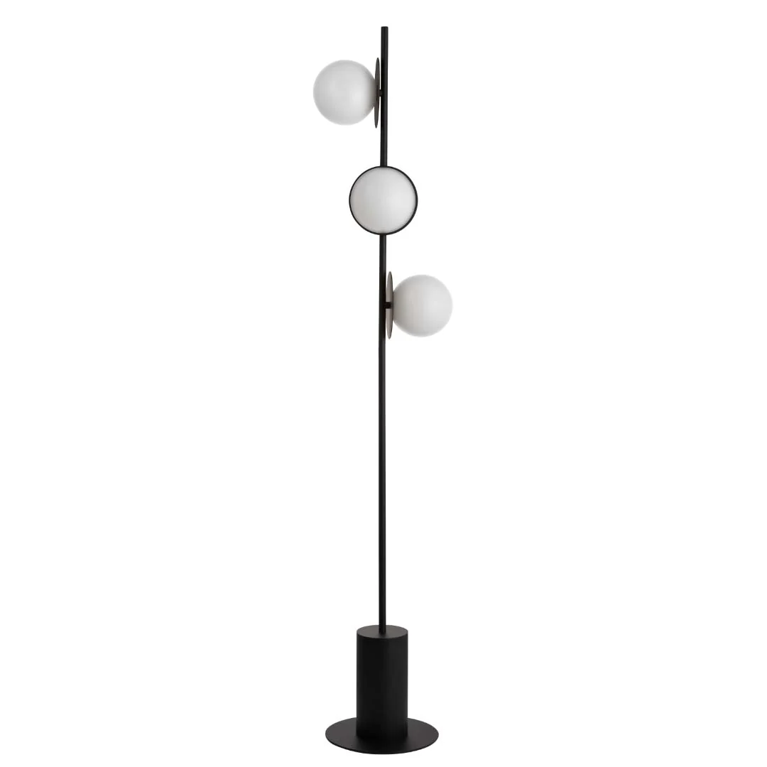 Satellite Matt Black Floor Lamp - Image 3