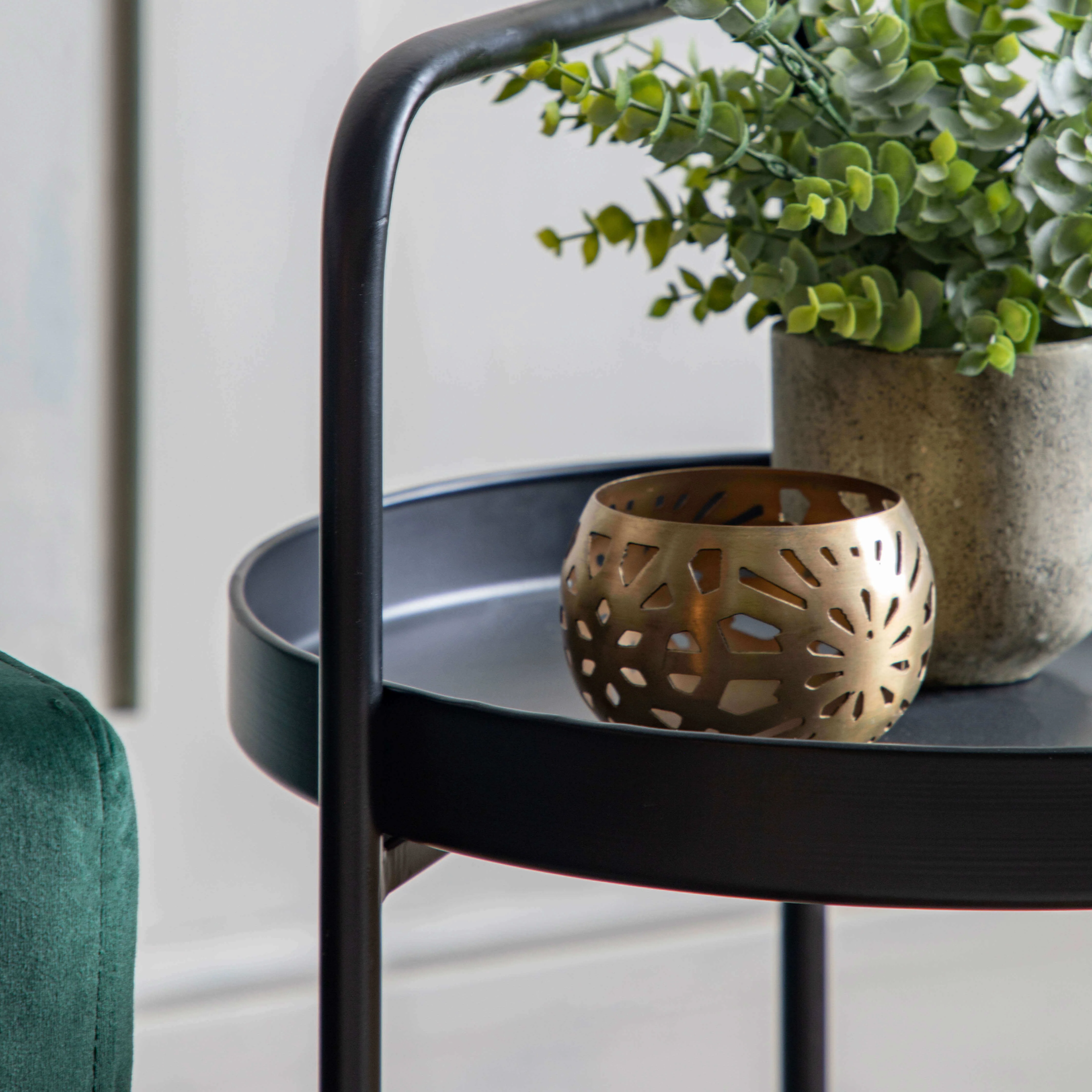 Sennen Black Side Table - Image 3