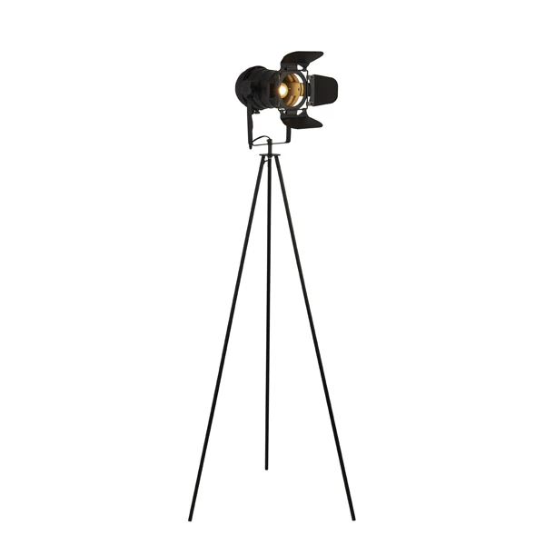 Spectre Black Spotlight Tripod Floor Lamp - Image 3