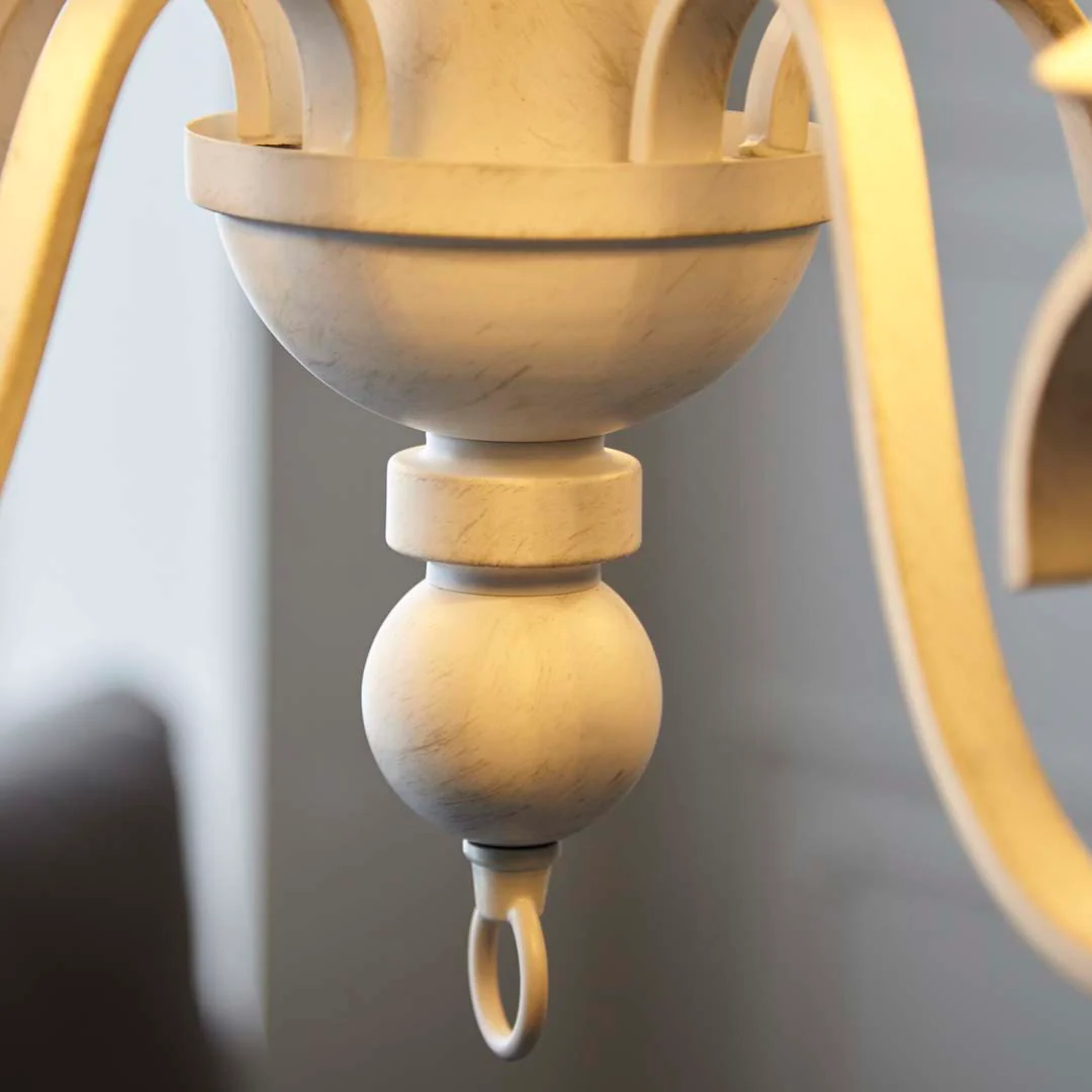 Suzette 5 Light Shaded Chandelier Ceiling Light - Image 7